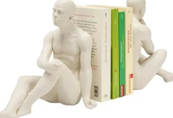 Bokstöd Meditating Man - vit, 2st - KARE Design