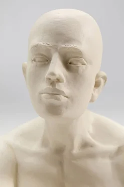 Bokstöd Meditating Man - vit, 2st - KARE Design