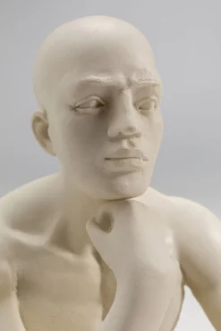 Bokstöd Meditating Man - vit, 2st - KARE Design
