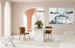 Bord Artistico Marble 160x90cm - KARE Design