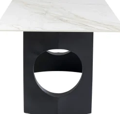 Bord Eternity Oho - Keramik/Svart, 180x90cm - KARE Design