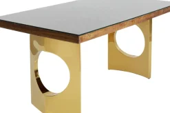 Bord Harmony Oho Conley - Massivt Mörkt Trä, 180x90cm - KARE Design