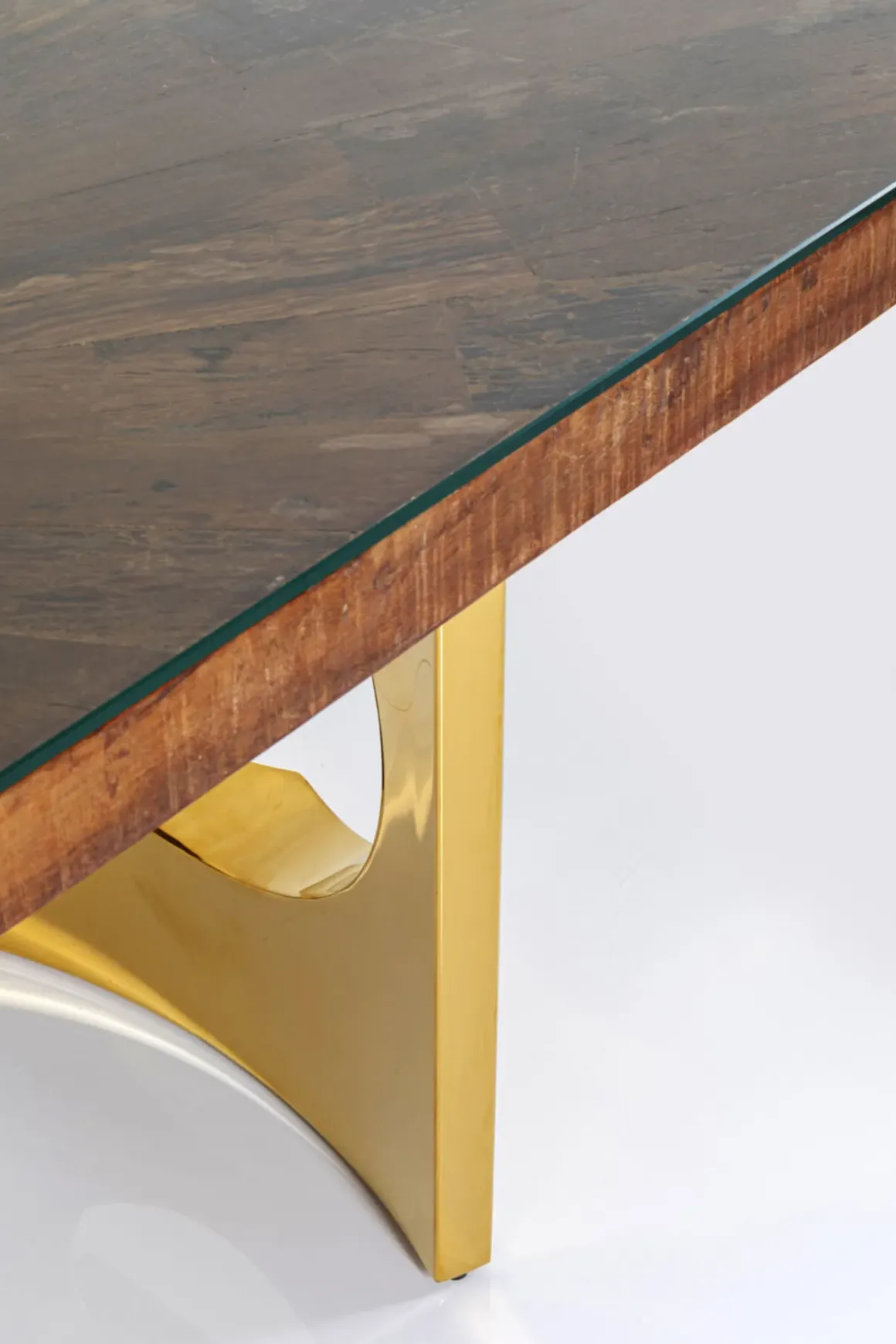 Bord Harmony Oho Conley - Massivt Mörkt Trä, 180x90cm - KARE Design