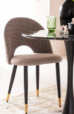 Bord Schickeria - Marmor, Svart, Ø80cm - KARE Design