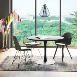 Bord Schickeria - Svart, Ø110 - KARE Design