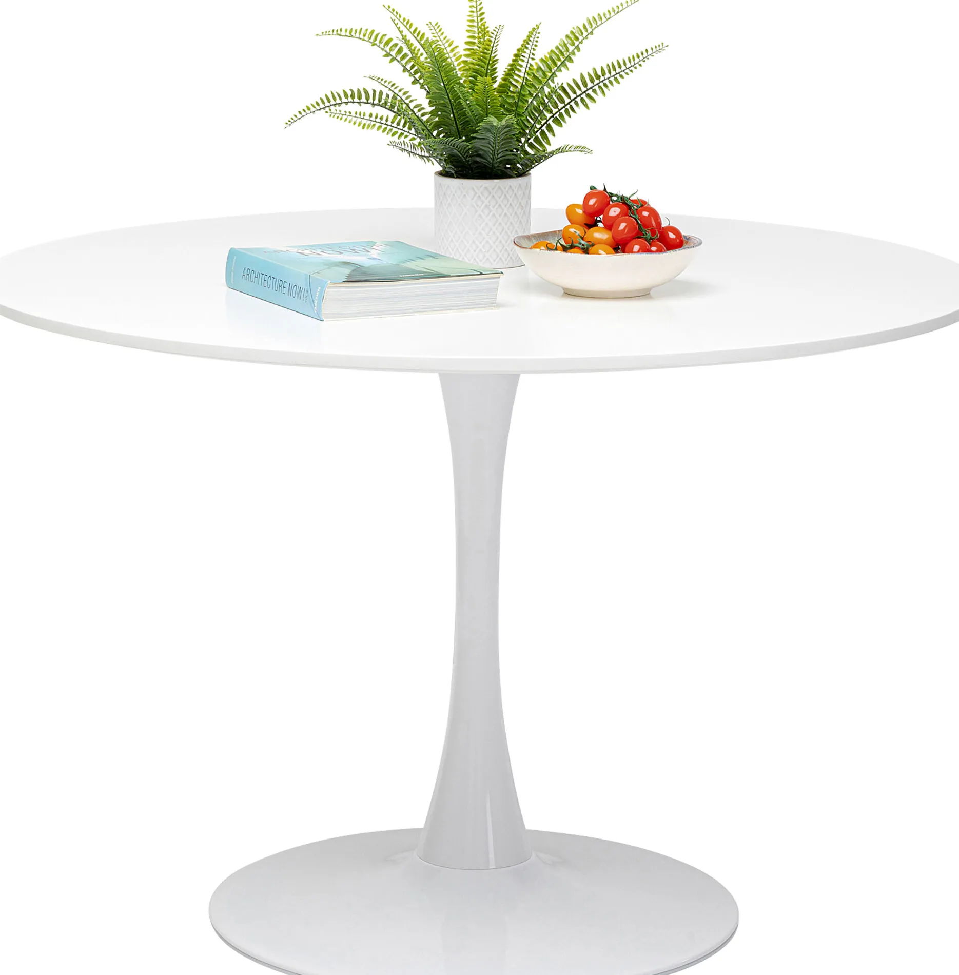 Bord Schickeria - Vit, Ø110 - KARE Design