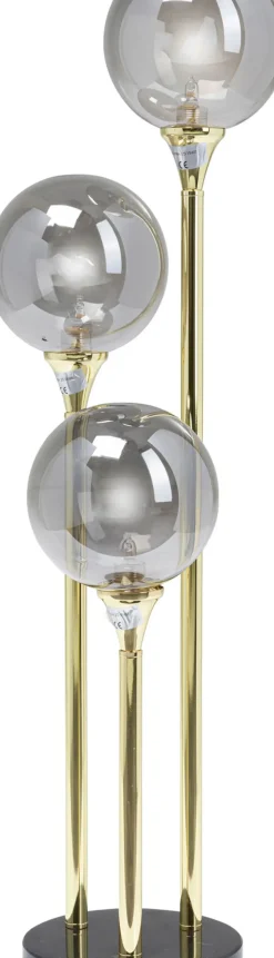 Bordslampa Al Capone - Klotlampa i Tonat Glas, Grå - KARE Design