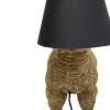 Bordslampa Alpaca - Alpacka, Guld Med Svart Skärm, 59cm - KARE Design