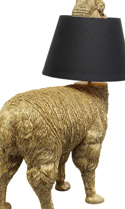 Bordslampa Alpaca - Alpacka, Guld Med Svart Skärm, 59cm - KARE Design