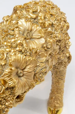 Bordslampa Animal Flower Sheep - guld 36cm - KARE Design