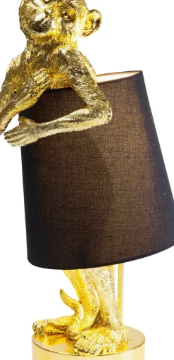 Bordslampa Animal Monkey - Apa, Guld 56cm - KARE Design