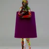 Bordslampa Animal Rabbit - Graffiti/Lila, 50cm - KARE Design