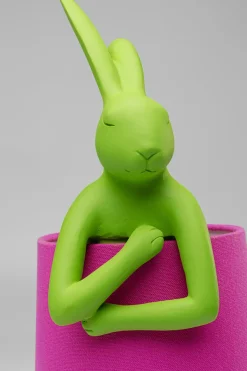 Bordslampa Animal Rabbit - Grön/Rosa, 50cm - KARE Design