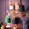 Bordslampa Animal Rabbit - Guld/Svart, 68cm - KARE Design