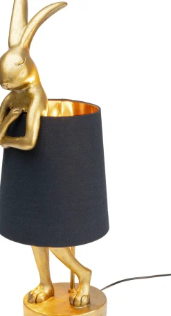 Bordslampa Animal Rabbit - Guld/Svart, 68cm - KARE Design