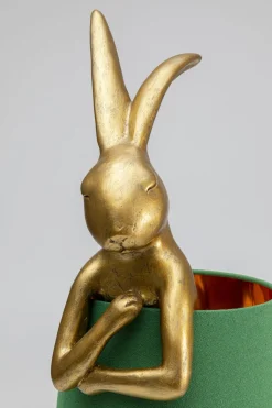 Bordslampa Animal Rabbit - Guld/Grön, 68cm - KARE Design