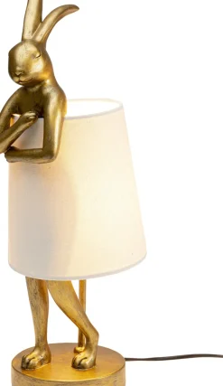 Bordslampa Animal Rabbit - Guld/Vit, 50cm - KARE Design