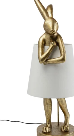 Bordslampa Animal Rabbit - Kanin, Guld 88cm - KARE Design