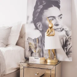 Bordslampa Animal Rabbit - Kanin, Guld 68cm - KARE Design