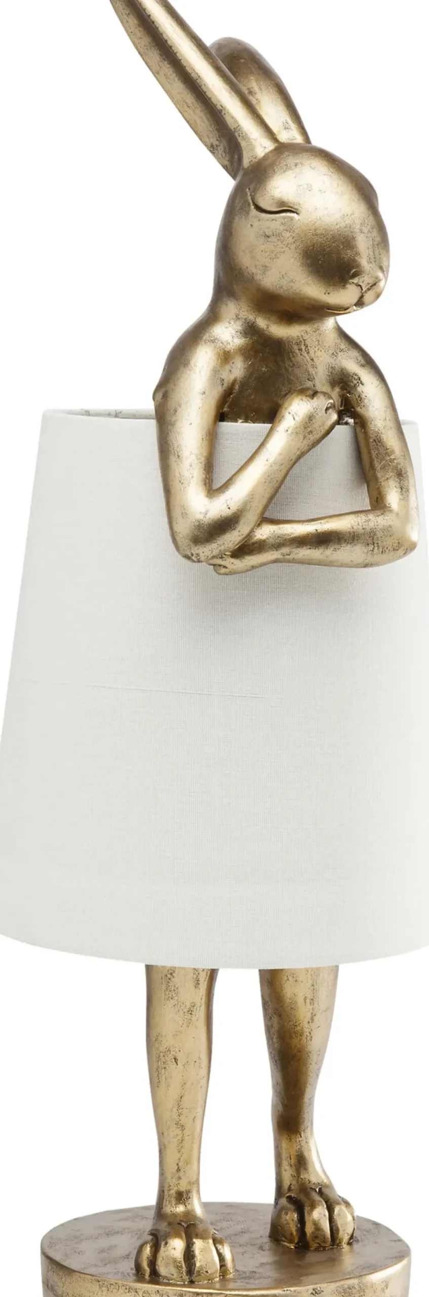 Bordslampa Animal Rabbit - Kanin, Guld 68cm - KARE Design