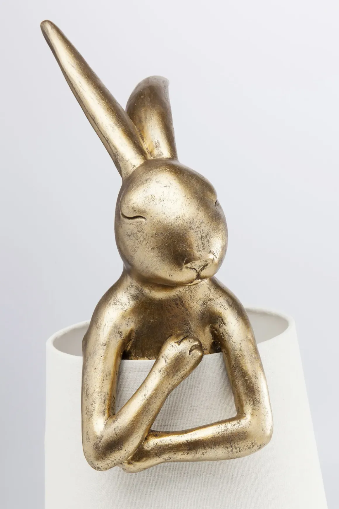 Bordslampa Animal Rabbit - Kanin, Guld 68cm - KARE Design