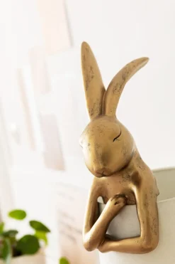 Bordslampa Animal Rabbit - Kanin, Guld 68cm - KARE Design
