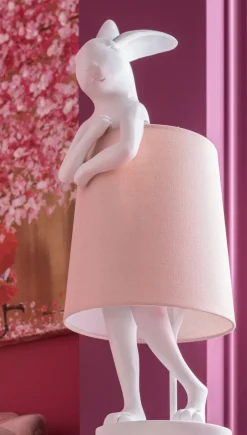 Bordslampa Animal Rabbit - Kanin, Vit 68cm - KARE Design