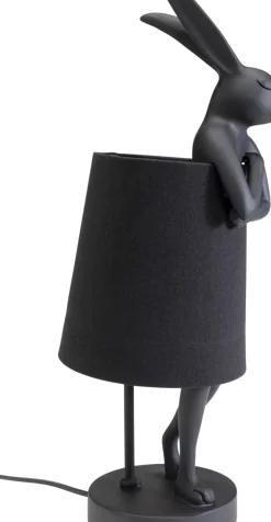 Bordslampa Animal Rabbit - Kanin, Matt Svart, 50cm - KARE Design