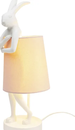 Bordslampa Animal Rabbit - Vit/Rosa, 50cm - KARE Design