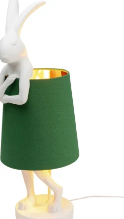 Bordslampa Animal Rabbit - Vit/Grön, 68cm - KARE Design