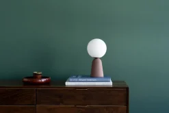 Bordslampa Bollie - Röd, 33cm - KARE Design