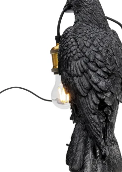 Bordslampa Crow - Kråka, Matt Svart - KARE Design