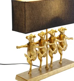 Bordslampa Dancing Cows - Svart/Guld - KARE Design
