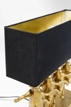 Bordslampa Dancing Cows - Svart/Guld - KARE Design