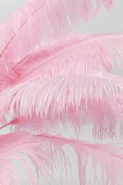 Bordslampa Feather Palm - Rosa, 60cm - KARE Design