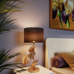 Bordslampa Flores - Guld/Svart, 61,5cm - KARE Design