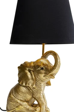 Bordslampa Happy Elefant - Guld, 48cm - KARE Design