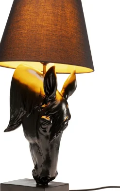 Bordslampa Horse - Svart/Brun, 50cm - KARE Design