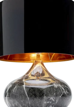 Bordslampa Mamo Deluxe - Grå/ Svart, 38cm - KARE Design