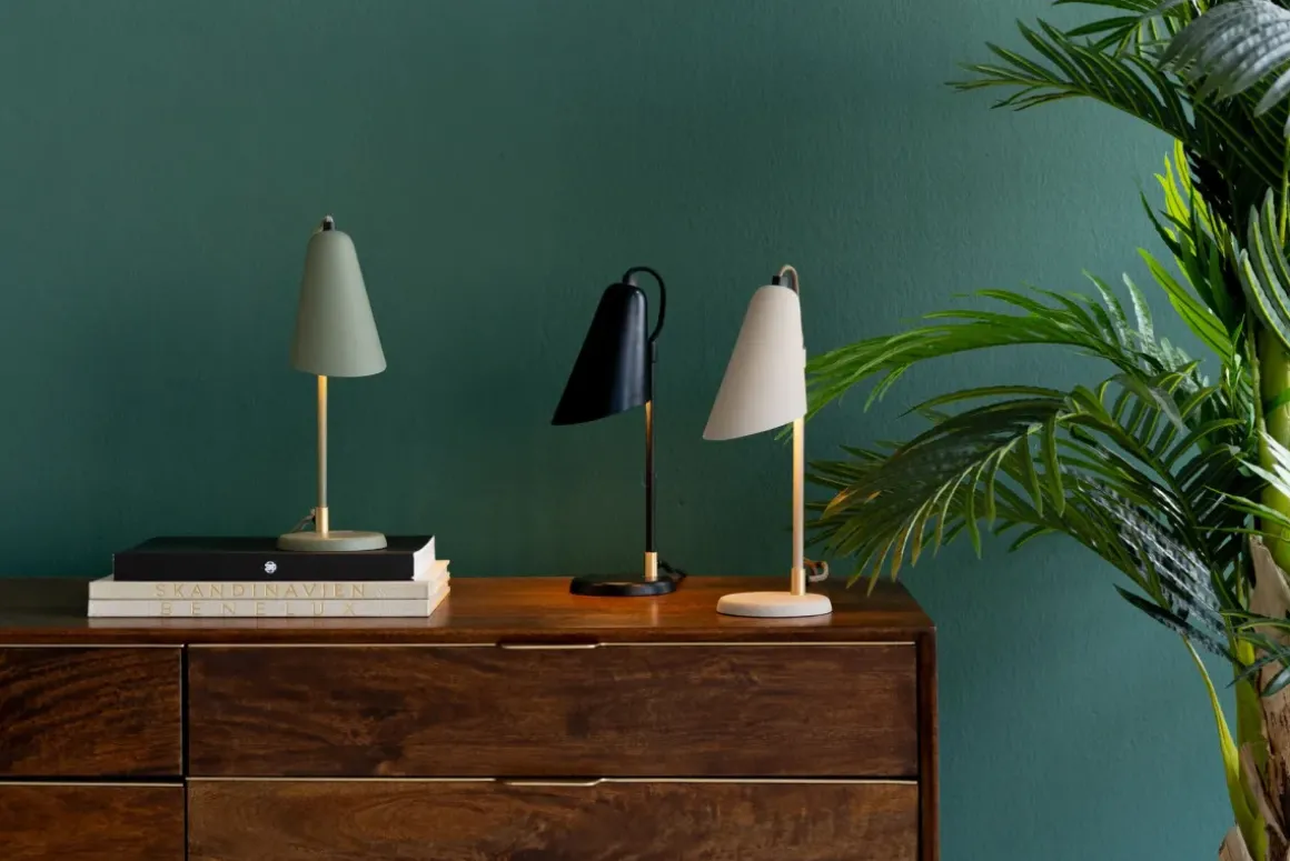 Bordslampa Mira - Beige, 32cm - KARE Design
