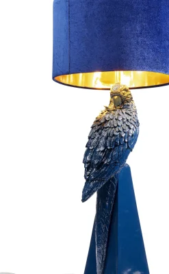 Bordslampa Parrot - Papegoja, Blå, 84cm - KARE Design