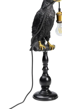 Bordslampa Sitting Crow - Kråka, Matt Svart - KARE Design