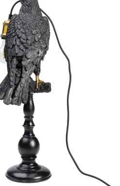 Bordslampa Sitting Crow - Kråka, Matt Svart - KARE Design