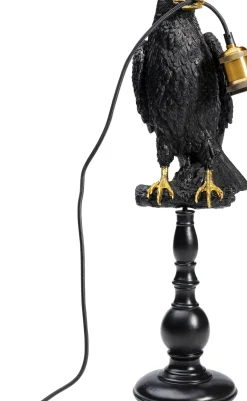 Bordslampa Sitting Crow - Kråka, Matt Svart - KARE Design