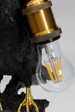 Bordslampa Sitting Crow - Kråka, Matt Svart - KARE Design
