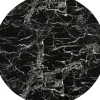 Bordsskiva Schickeria - Marmor Svart Ø110cm - KARE Design