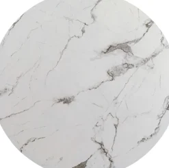Bordsskiva Schickeria - Marmor Vit Ø110cm - KARE Design