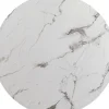 bordsskiva Schickeria - Marmor Vit Ø80cm - KARE Design