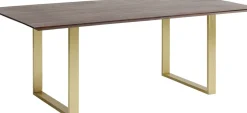 Bordsskiva Tavola Swiss Edge Dark 200x100cm - KARE Design
