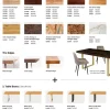 Bordsskiva Tavola Swiss Edge 180x90cm - KARE Design